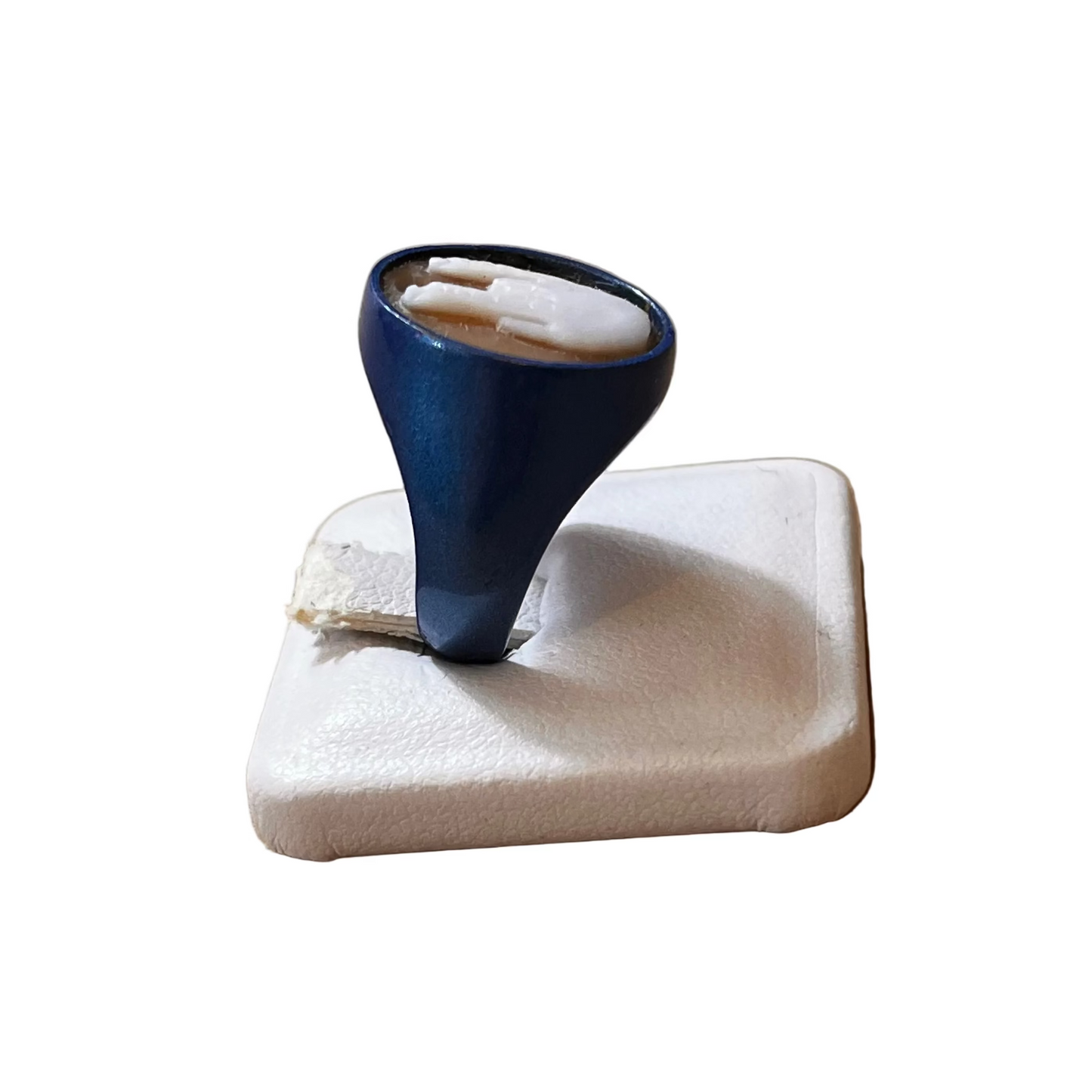 Anello cammeo corna