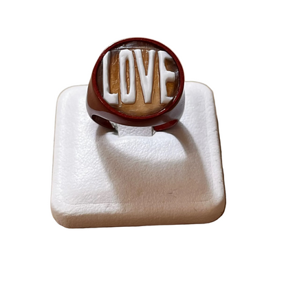 Anello cammeo "LOVE"