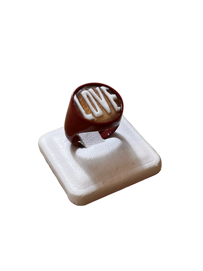 Anello cammeo "LOVE"