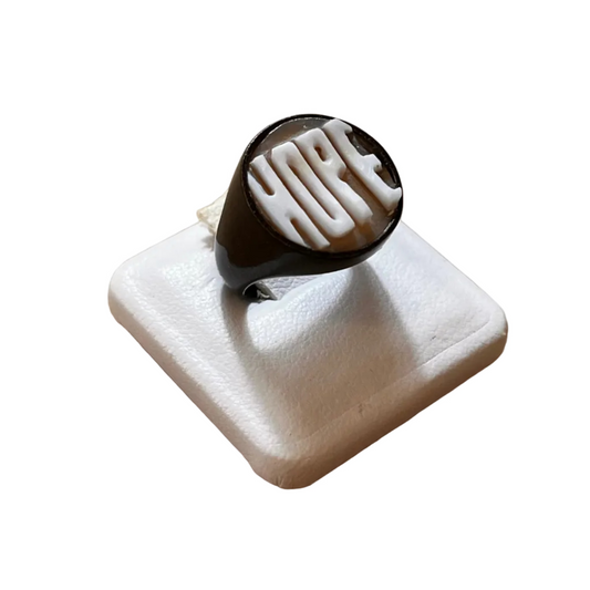 Anello cammeo "HOPE"