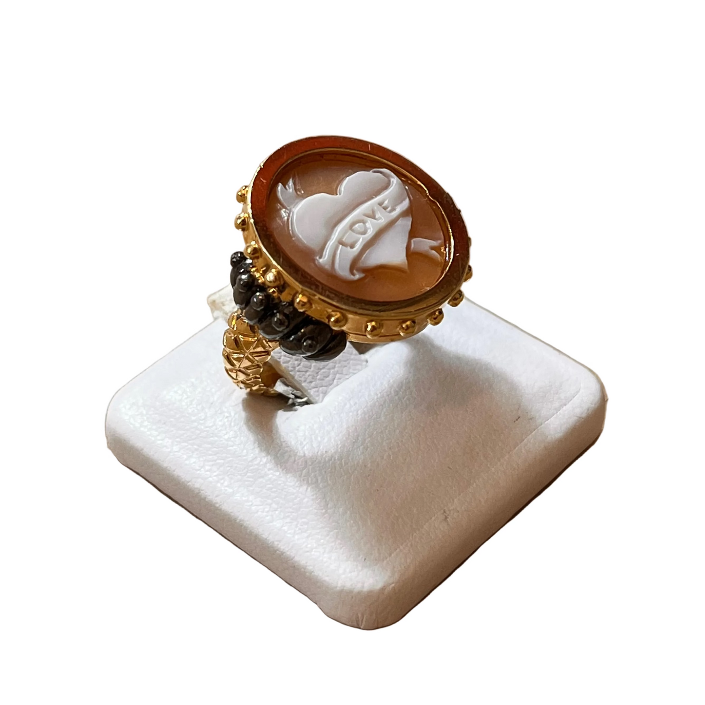 Anello cammeo Cuore Love