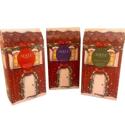 Casetta con spray ambiente e candela