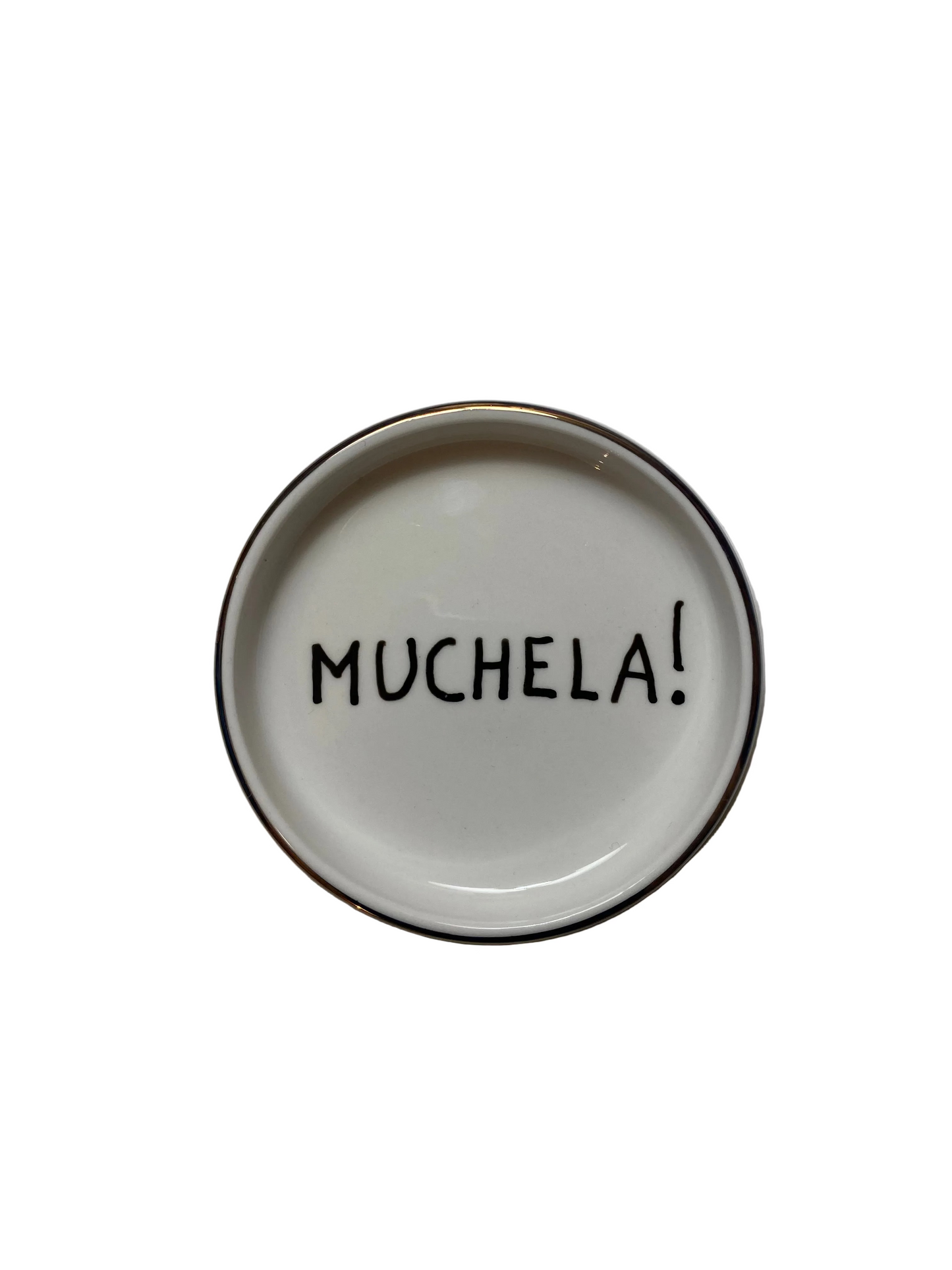 Piccolo piattino scritto