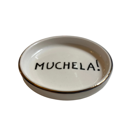 Piccolo piattino scritto