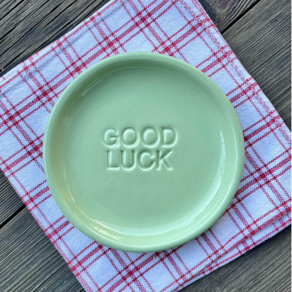 Piattino Good Luck
