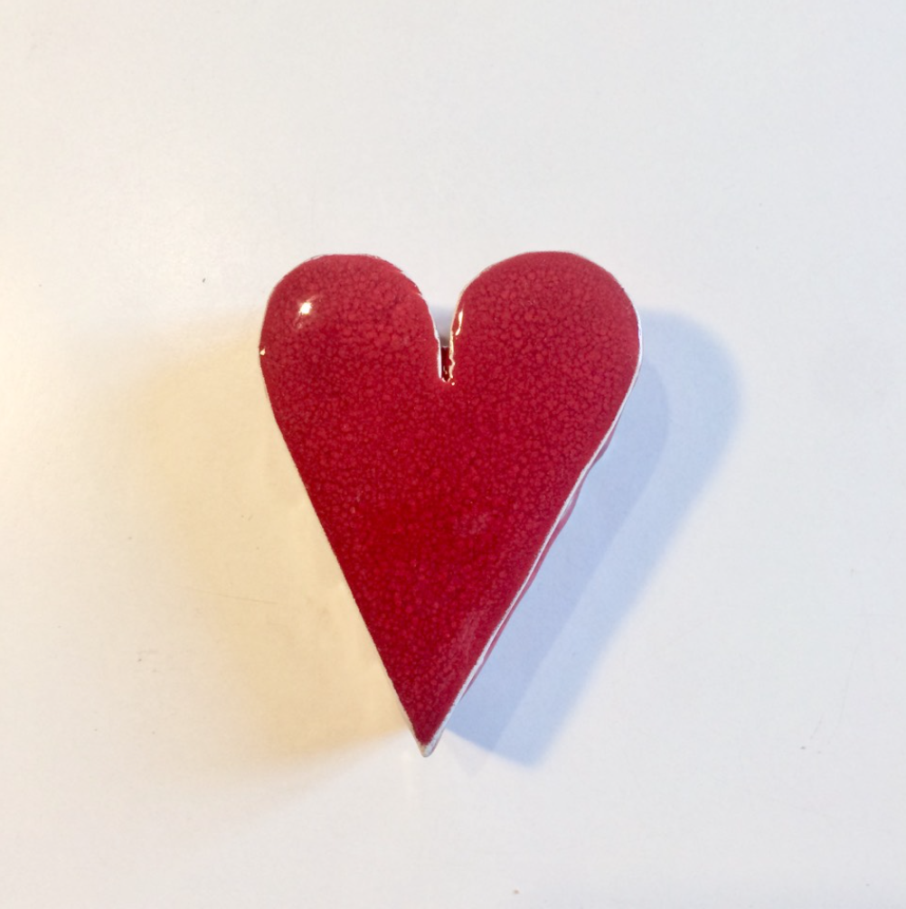 Cuore rosso medio