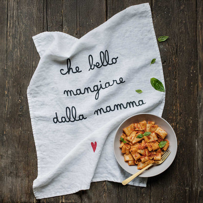 canovaccio che bello mangiare dalla mamma