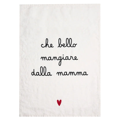canovaccio che bello mangiare dalla mamma
